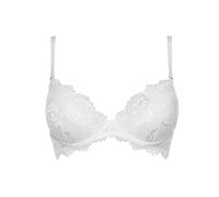 LORMAR Reggiseno Balconcino Coppe Pus Up tg, 3 Bianco Spalline Staccabili