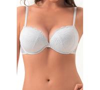 Reggiseno con ferretto Super Push Up +2 taglie Coppa B - Double Pizzo Lormar