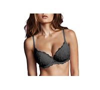 LORMAR Reggiseno push-up Plunge in pizzo frizzante - 4, Nero