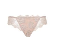 Lormar Slip Perfect in pizzo con pannello in cotone sulla pelle Noisette taglia 6
