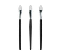 LORMAY 3 pennelli in silicone per ombretto e labbra, strumenti professionali per l'applicazione di ombretti in crema o liquidi e colori per labbra