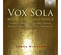Lorna Windsor Vox Sola: Music for Solo Voice Album
