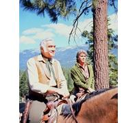 Lorne Greene Come Ben Cartwright, Poster Stampa 24x20