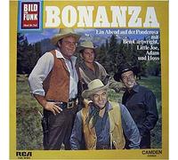 Lorne Greene , Michael Landon , Pernell Roberts , Dan Blocker - Bonanza - Ein Abend Auf Der Ponderosa Mit Ben Cartwright, Little Joe, Adam Und Hoss - RCA Camden - CAS 10 193
