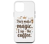 Loro Creano La Magia, Io Sorbo Il Caffè Tazza Divertente Per Custodia per iPhone 12 mini