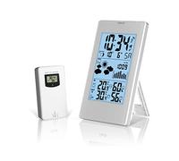 L'orologio meteorologico può essere appeso, previsioni meteorologiche for le previsioni del tempo for la temperatura dell'interno e dell'outdoor e dell'umidità dell'orologio della sveglia snooze