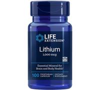L'Orotato Di Litio 1000Mcg 100 Caps Life Extension Salute Del DNA Cerebrale
