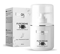 loroya® - L'organo - Crema esfoliante per i piedi 30% urea 250 ml - Per la pelle secca e screpolata - Rimozione delle cicatrici - Olio di pesca e lanolina - Accelera la rigenerazione