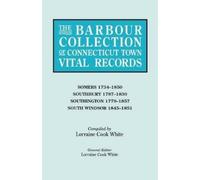 Lorraine Cook W The Barbour Collection of Connecticut Town Vital Rec (Tascabile)