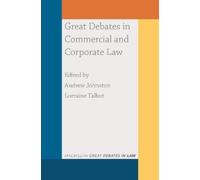Lorraine Talbot Great Debates in Commercial and Corporate Law (Tascabile)