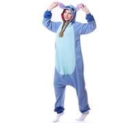 LorranTree Onesie Coperta Portatile, Blu, XL Uomo