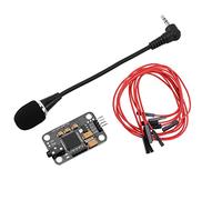 Lorrgasw Modulo di Riconoscimento Vocale con Microfono Speech Recognition Scheda di Controllo Vocale Compatibile con