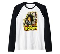 L'orrore Classico della Gorgone Maglia con Maniche Raglan