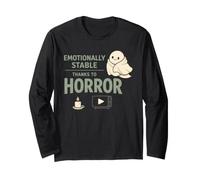 L'orrore è Il Mio Comfort Accogliente Rilassamento psicologico Horror Maglia a Manica