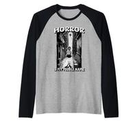 L'orrore è Il Mio Secondo Nome Spaventoso Anime Maglia con Maniche Raglan