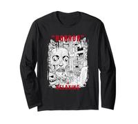 L'orrore è Rilassante Citazione - Divertente Horror Comic Maglia a Manica