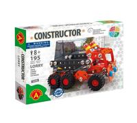 Constructor Lorry - Set di costruzione in metallo - 195 pezzi - Camion da montare - Cofanetto esperto da 8 anni