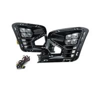 LORSKRD Faro Principale Fari Faro 1 Coppia Per Kia Per Rio 2022 2023 LED Paraurti Anteriore Fendinebbia DRL Luci Diurne Fendinebbia Colore Bianco Giallo