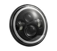 LORSKRD Faro Principale Fari Faro 1 pezzo. Faro Anteriore 7 Pollici Per Jeep Per Wrangler JK TJ Per Auto Moto LED H4 Faro Rotondo Con Indicatore Di Direzione Ambra