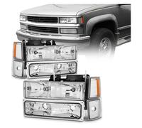 LORSKRD Faro Principale Fari Faro Per Chevrolet Per Chevy C/K 1500 2500 3500 1994 1995 1996 1997 1998 1999 Faro Anteriore Faro Anteriore Senza Luce