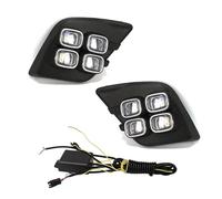 LORSKRD Faro Principale Fari Faro Per Toyota Per Hilux Per Revo 2015-2016 Fendinebbia Luci Diurne A LED Automatiche Paraurti Per Auto Con Indicatore Di Direzione Giallo