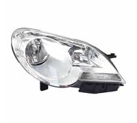 LORSKRD Faro Principale Fari Faro Per VW Per POLO 9N3 2006 2007 2008 2009 2010 Paraurti Anteriore Faro Anteriore Lampada Fendinebbia Bianco O Nero Tipo Gruppo Ottico(White Right)