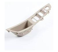 LORSKRD Maniglia Interna Anteriore Pannello Porta Sedile Conducente Interruttore Telaio Coperchio Scatola Immagazzinaggio Per BMW Serie 5 Per F10 Per F11 Maniglie Porte Interne(Oyster)