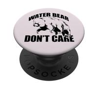 L'ORSO D'ACQUA NON SI CURA Divertente Meme Tardigrade] PopSockets PopGrip Adesivo