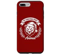 L'orso è il mio animale spirituale natalizio Custodia per iPhone 7 Plus/8 Plus
