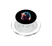 L'orso epico come guardiano e protettore del mondo PopSockets PopGrip per MagSafe