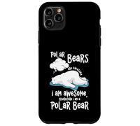 L'orso polare dei cartoni animati è fantastico, io sono un orso polare Custodia per iPhone 11 Pro Max