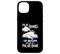L'orso polare dei cartoni animati è fantastico, io sono un orso polare Custodia per iPhone 14 Plus
