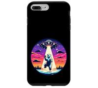 L'orso polare ha rapito il rapimento dello spazio esterno della navicella spaziale aliena Custodia per iPhone 7 Plus/8 Plus