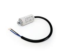 LORTECH Condensatore Permanente 5µF, 450V AC, 250mm Cavo, Motore Monofase, Fissaggio M8