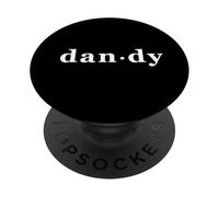 L'ortografia sillaba della parola dandy (dan-dy) PopSockets PopGrip Adesivo