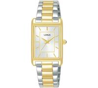 Lorus Orologio analogico al quarzo da donna con bracciale in metallo, Oro/Argento - RG286VX9