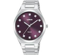 Lorus Orologio analogico al quarzo da donna con bracciale in metallo, Argento/Viola - RG299VX9