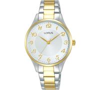 Lorus Orologio analogico al quarzo da donna con bracciale in metallo, Oro/Argento - RG270VX9