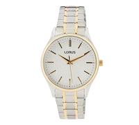 Lorus Orologio Analogico al Quarzo Donna con Cinturino in Metallo RG218WX9