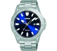 Lorus Orologio analogico al quarzo da uomo con bracciale in acciaio inossidabile, Argento - RH941QX9