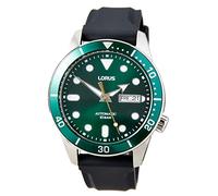 Lorus Orologio analogico automatico da uomo, verde, Sport