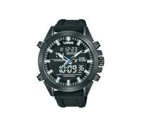 LORUS Orologio analogico digitale da uomo con cinturino in silicone RW671AX9