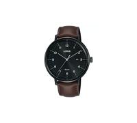 Lorus Orologio da uomo 40mm con cinturino in pelle marrone RH985MX9