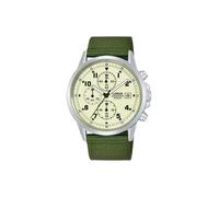 Lorus Orologio da uomo in stile militare RM345JX9, Verde, Militare