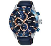 Lorus Orologio Sports RM341FX9 - Cronografo Al quarzo da Uomo in Pelle genuina