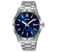 Lorus Quadrante Sportivo Al Quarzo 100 M (40 Mm) Blu Sunray/Acciaio RH961NX9