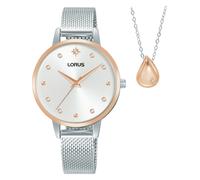 Lorus RG288XX9 Orologio Donna Set Con Collana 32mm