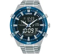 Lorus RW647AX9 Digital Cronografo Orologio Uomo 46mm 10ATM
