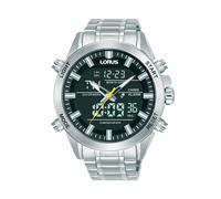 Lorus RW663AX9 Men’s Hybrid Analog-Digital Watch - 45 mm, Stainless Steel