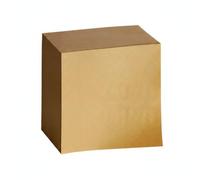 LORVVIXA Blocchetto per Appunti | Rapidi E Calcoli, Cubo Di Carta, Base Pesante Antiscivolo, Design Minimalista, Tonalità Legno